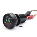 Digitaler Metermonitor 3in1 LED -USB -Auto -Ladegerät